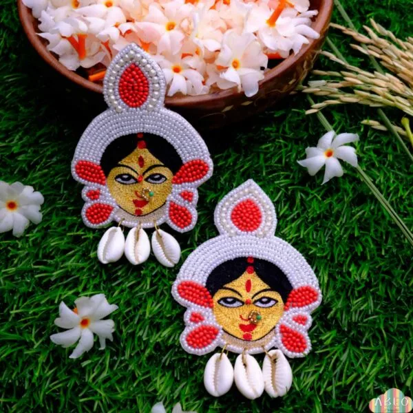 Kori Durga Beads Earring