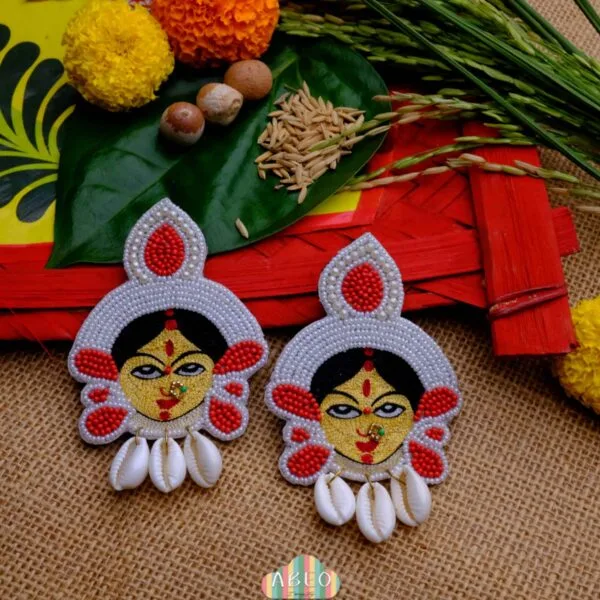 Kori Durga Beads Earring - Image 2