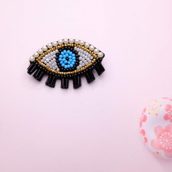 Evil Eye Stud Brooch