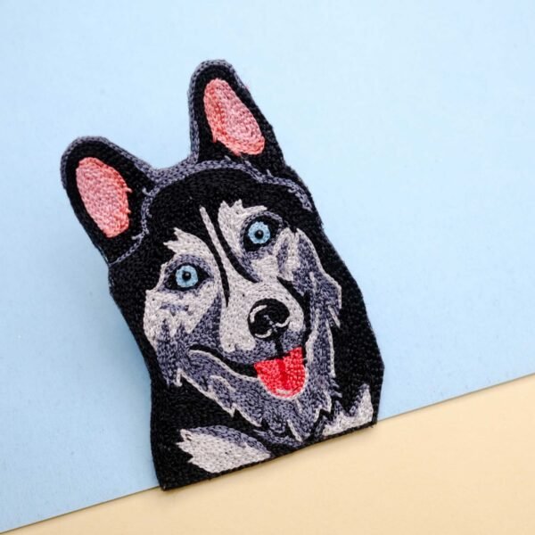 Husky Brooch