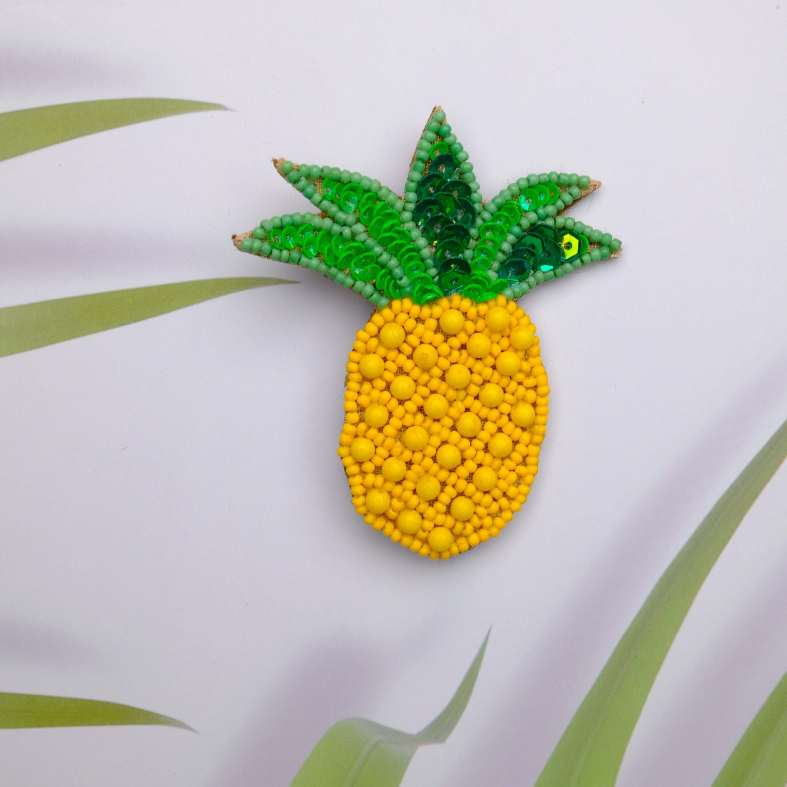Pineapple Brooch 1