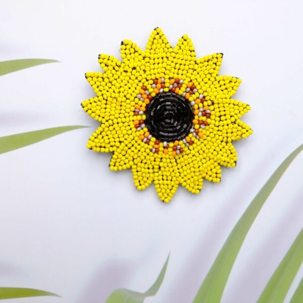 Sunflower Brooch