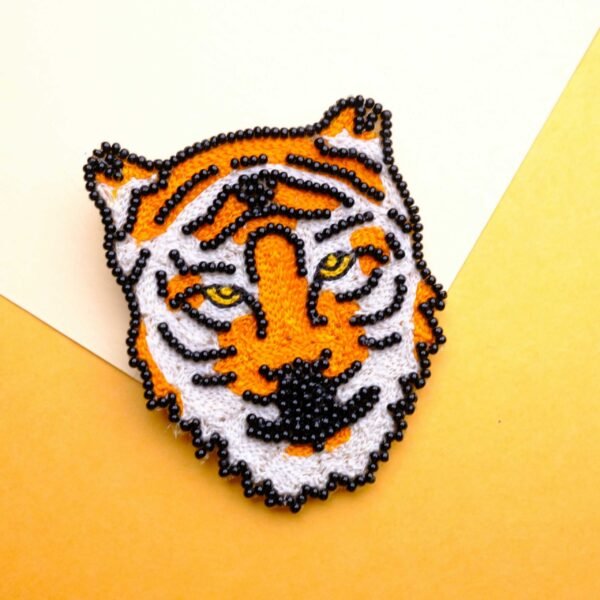 Tiger Brooch