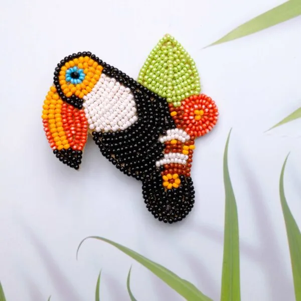 Toucan Bird Brooch