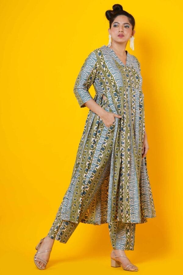 Cotton Kalamkari Print salwar suit