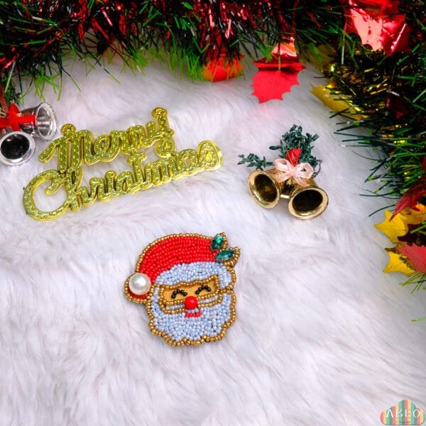 Santa Claus Brooch